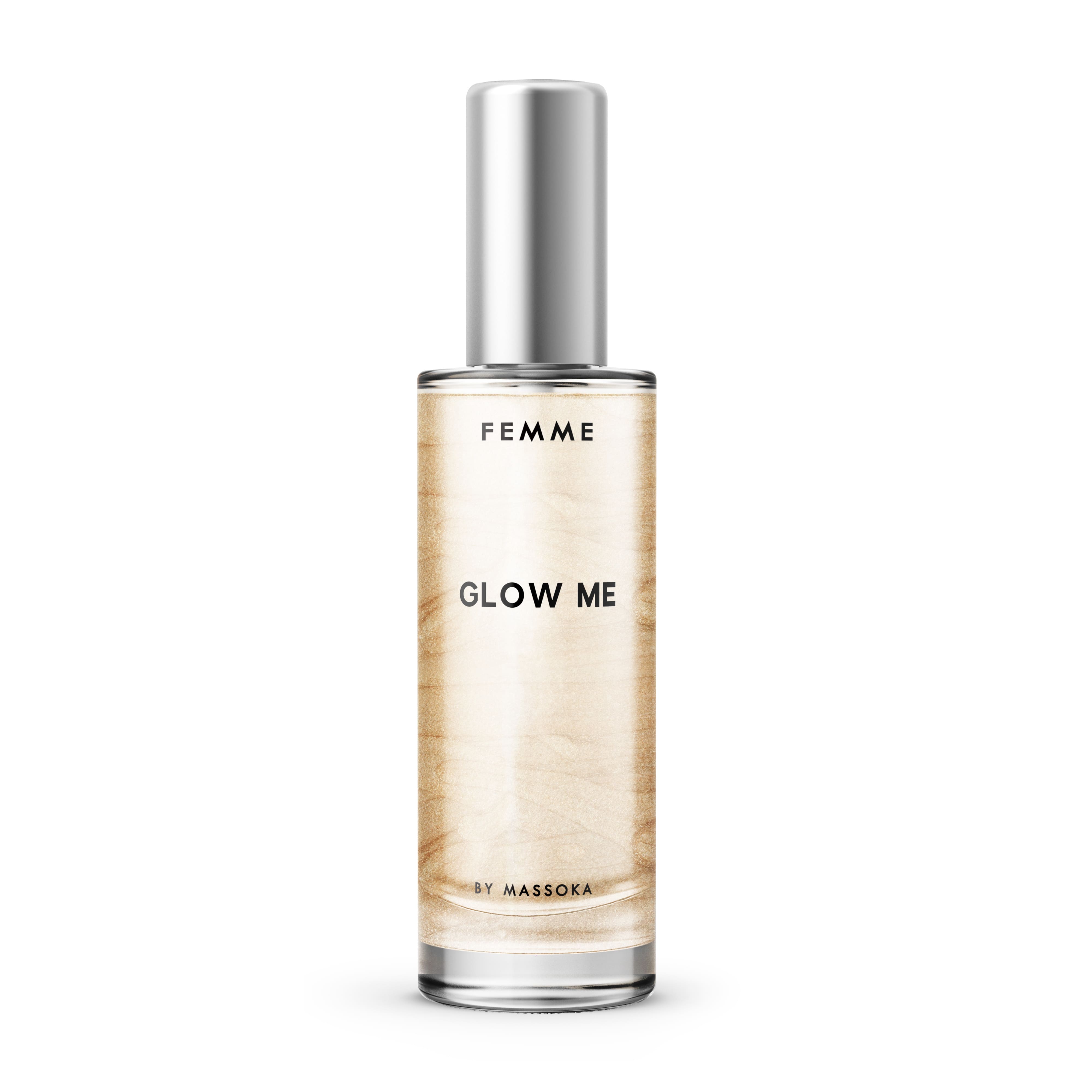 زيت الجسم اللامع – مسك أبيض 50 مل